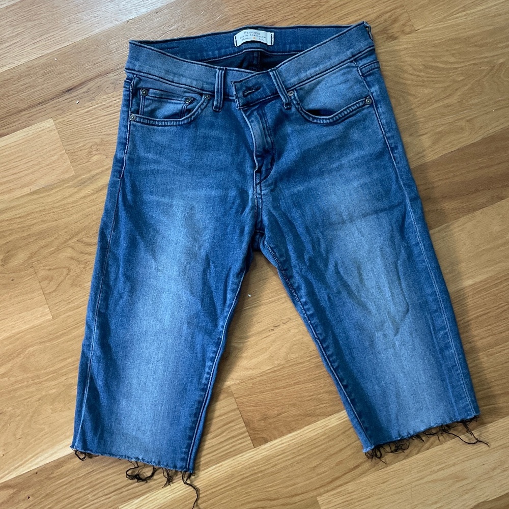 Denim Cut Off Shorts